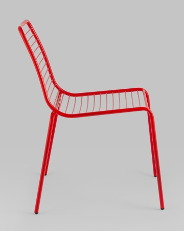 Стул Дели металл красный