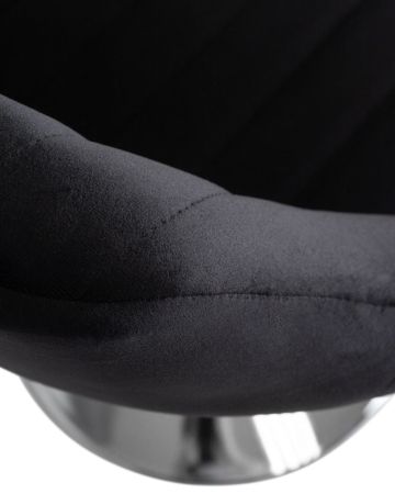 Стул барный CHARLY черный велюр MJ9-101