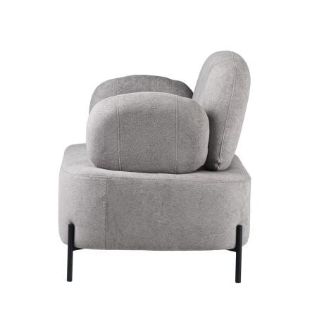 Кресло Джой букле серый MOSS 960