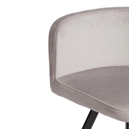 Комплект (стол, 4 стула) QUADRON (mod. PT14) серый