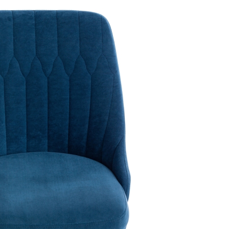 Кресло SWAN флок, синий