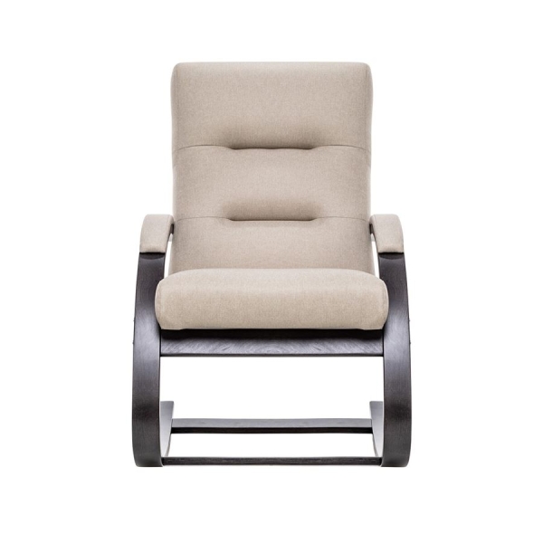 Кресло-качалка Милано венге текстура, ткань малмо 05