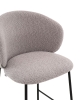 Стул полубарный Блейз букле светло-серый