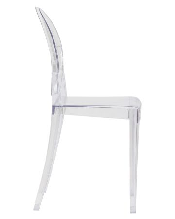 Стул обеденный VICTORIA GHOST прозрачный