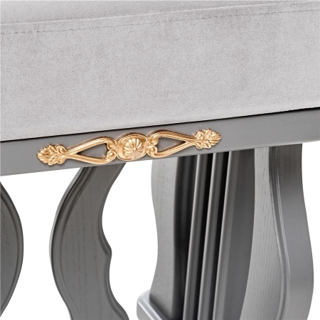 Банкетка Джульетта серый