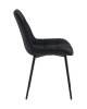 Стул Флекс N велюр черный