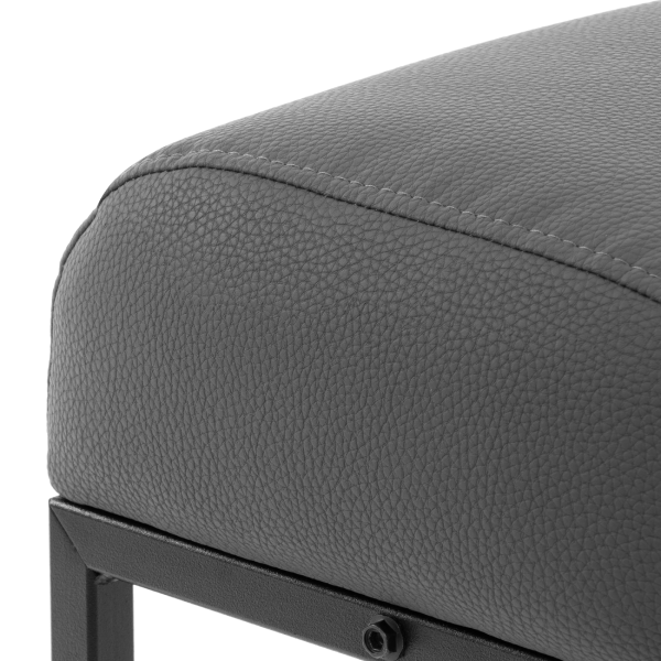 Пуф Charli Lux/Чарли Люкс серый