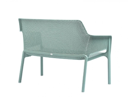 Диван пластиковый Net Bench бирюзовый