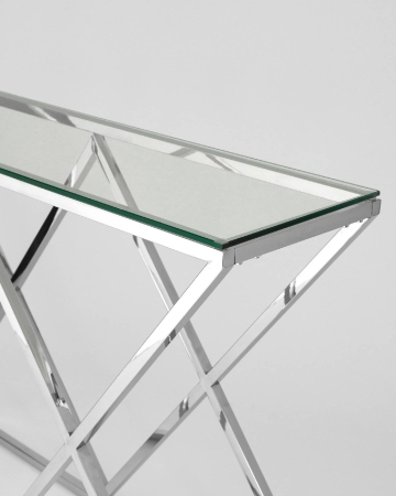 Консоль ИНСИГНИЯ 115*30 серебро