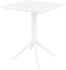 Стол пластиковый складной Siesta Contract Sky Folding Table 60 белый