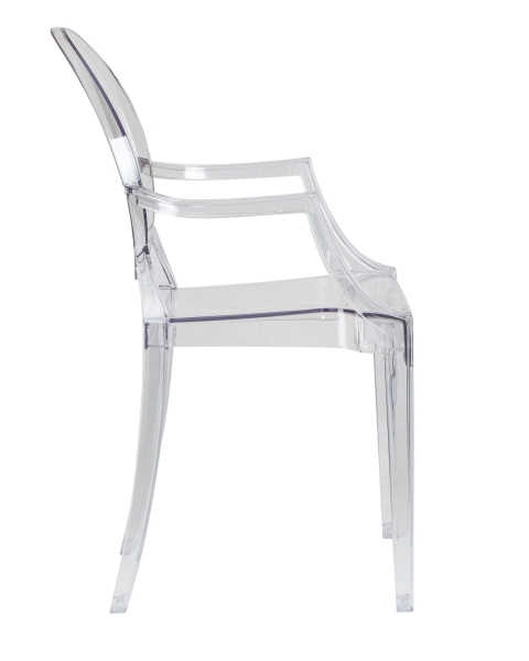 Стул обеденный LOUIS GHOST прозрачный