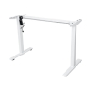 Подстолье для стола с электроприводом и регулировкой высоты, 1 мотор, память 3 уровня высоты, белый