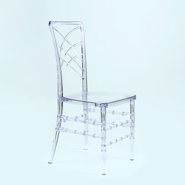 Стул N-107 Chameleon прозрачный банкетный разборный