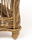 "Цесена" кресло плетеное из искусственного ротанга, соломенный