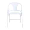 Стул складной Liara пластик белый