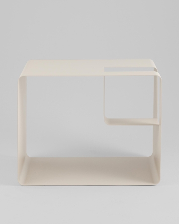 Журнальный столик Viwa металл светло-серый