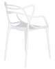 Стул обеденный MASTERS белый W-02