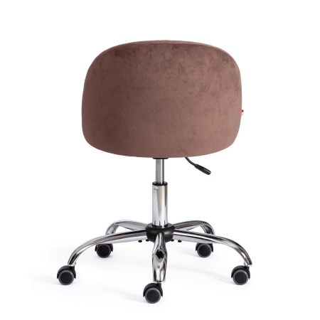 Кресло MELODY флок, коричневый