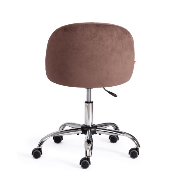 Кресло MELODY флок, коричневый