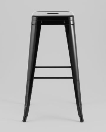 Стул барный TOLIX черный глянцевый KD