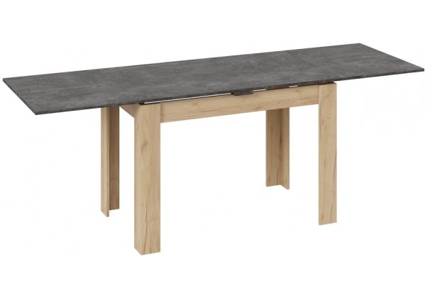 Стол деревянный Промо Тип 4 дуб крафт золотой, ателье темное