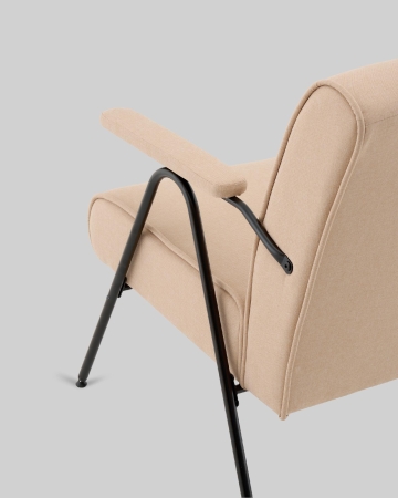 Кресло Эндино рогожка бежевый