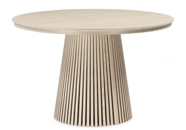 Стол деревянный Mersin 120(200)x120 шпон дуба, бук