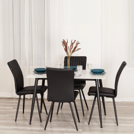 Стул обеденный Monte Carlo черный