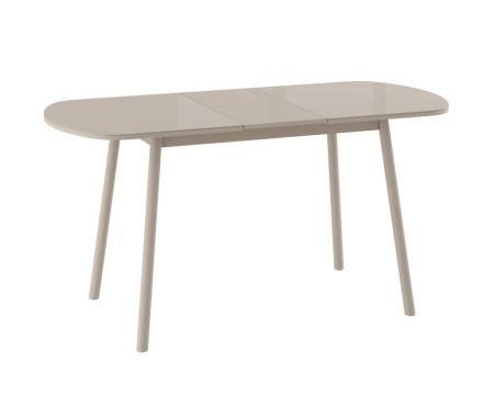 Стол кухонный раздвижной Элайдж (120-152х70х75) капучино