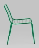 Стул Дели металл зеленый