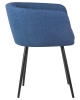 Стул обеденный ALINA синяя ткань LAR-106D-21