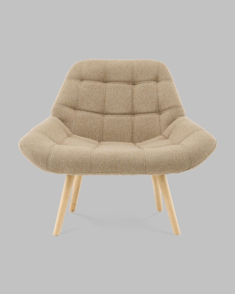 Кресло Олби Квадро бежевый