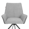 Кресло Murano/Мурано светло-серый, графит