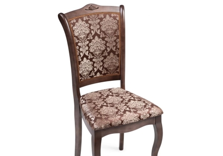 Стул деревянный Луиджи орех, шоколад