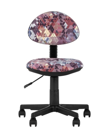 Кресло компьютерное детское УМКА абстракция красный