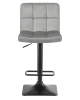 Набор 2 шт Стул барный DOMINIC, серый велюр (MJ9-75)