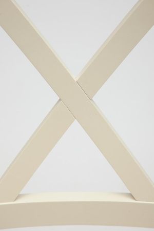 Стул GOLFI (Гольфи) дерево гевея и мдф, 44x54x95, белый (402)