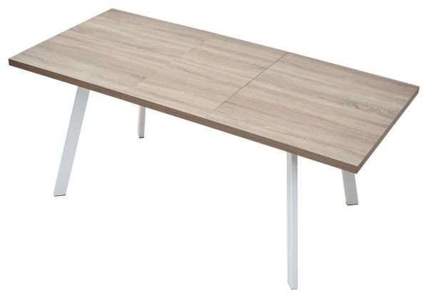 Стол BRICK M 140 дуб трюфель, белый