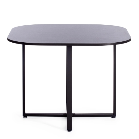 Комплект (стол, 4 стула) QUADRON (mod. PT14) темно-серый