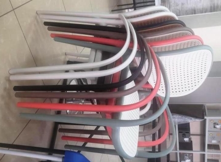 Кресло N-70 цвет белый с белой сеткой