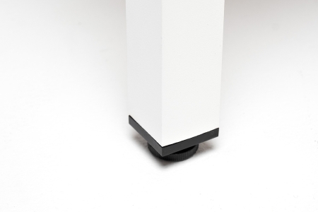 "Канны" журнальный столик из HPL 90х60, H40, каркас белый, столешницы дуб