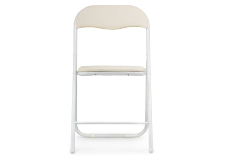 Стул Fold 1 складной бежевый, белый