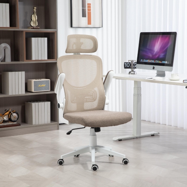 Кресло офисное Airone TopChairs бежевый ткань