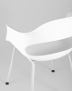 Стул Lady пластик белый 4 шт.