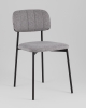 Стул Майло рогожка серый