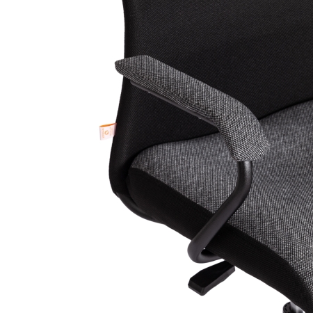 Кресло FLY ткань, серый и черный