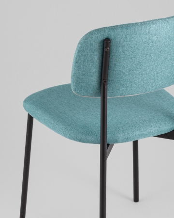 Стул Майло рогожка мятный