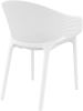 Кресло пластиковое Sky Pro белое