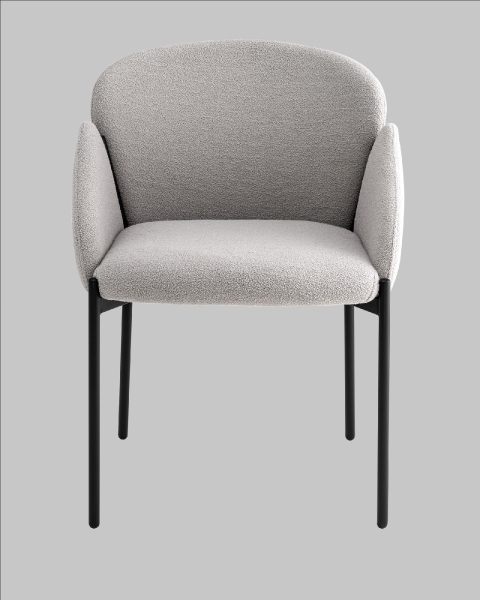 Стул обеденный Melia светло-серый