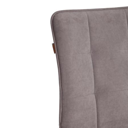 Стул обеденный Bari серая ткань